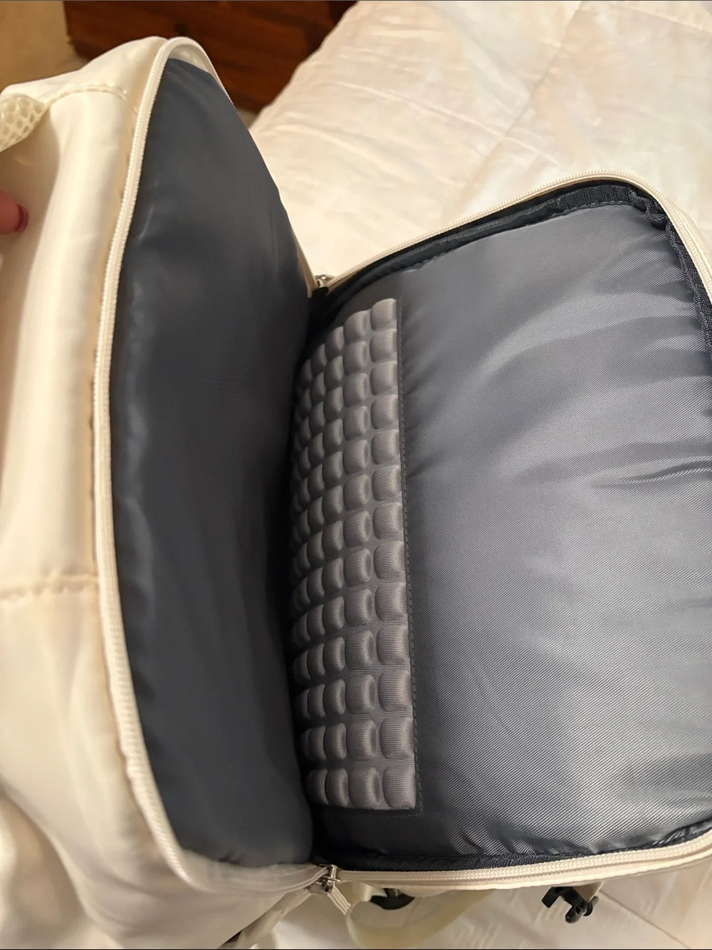 Cream Lightweight travel Backpack